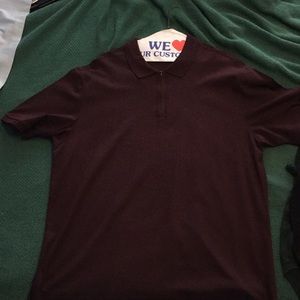 Men’s 1/4 zip polo shirt
